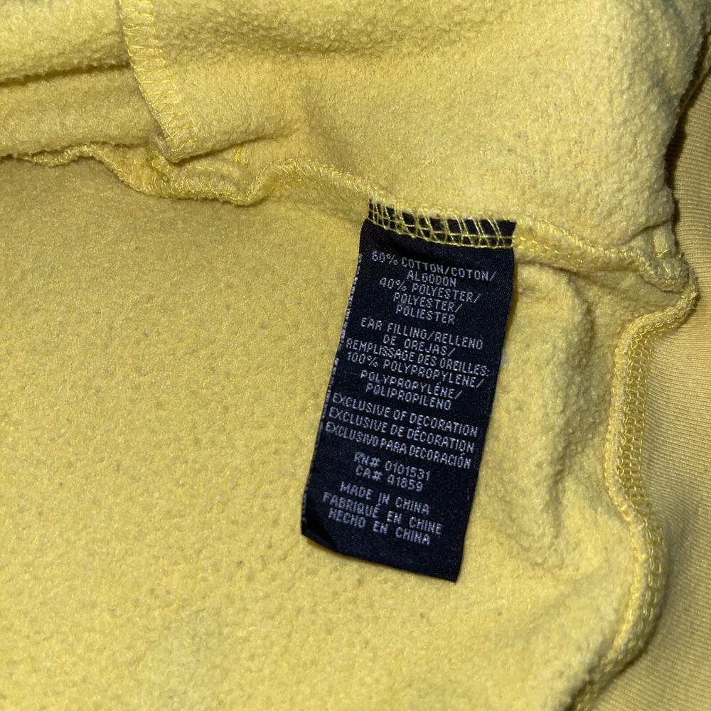 Pokemon Pikachu Face Hoodie Size Small Youth Sweatshirt Zipper Front Yellow - Picture 8 of 13